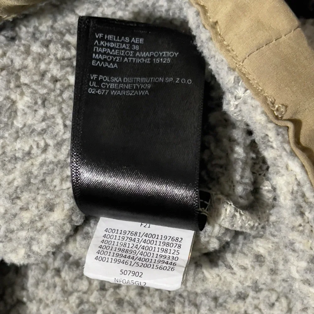 The North Face Fleece Jacket Men XL Brown Gordon Lyons‎ 1/4 Zip Pullover Sweater